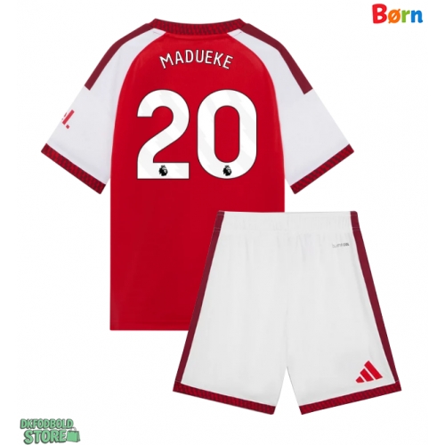 Arsenal Noni Madueke #20 Replika Babytøj Hjemmebanesæt Børn 2026-27 Kortærmet (+ Korte bukser)